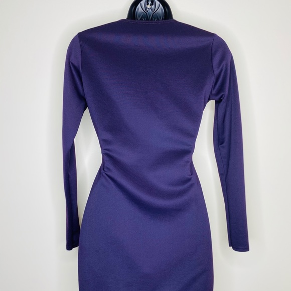 Missguided Royal Purple Dress - Picture 2 of 5